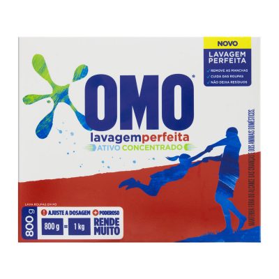 Sabão em Pó OMO Lavagem Perfeita 800g