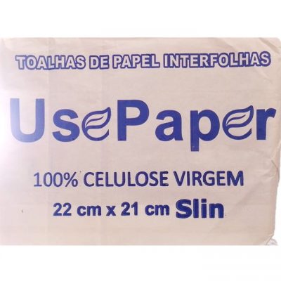 Papel Toalha Interfolha Usepaper 100% Celulose 22x21