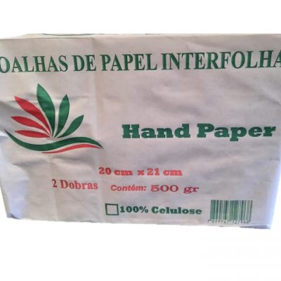 Papel Interfolhas HandPaper Celulose 20×21 cm