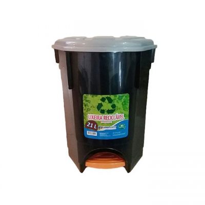 Lixeira com Pedal 21 Litros