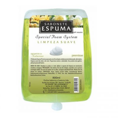 Sabonete Espuma Encantos da Natureza refil 700ml - Premisse