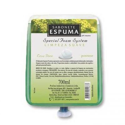 Sabonete Espuma Erva Doce refil 700ml – Premisse