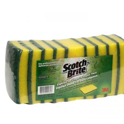 Esponja Dupla Face Scotch Brite 3M C/10