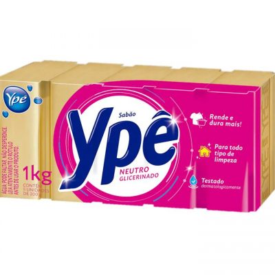 Sabão em Barra Neutro Ype 5x200G