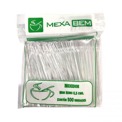 Mexedor Para Café com 500 unidades Mexa Bem