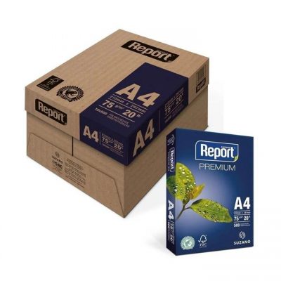 Papel Sulfite A4 Report C/5.000 Folhas